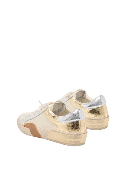 Zina Sneakers Metallic Multi Leather