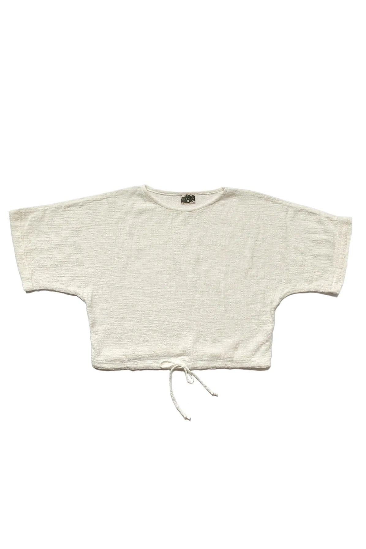Ayana Cropped Gauze Top Milk