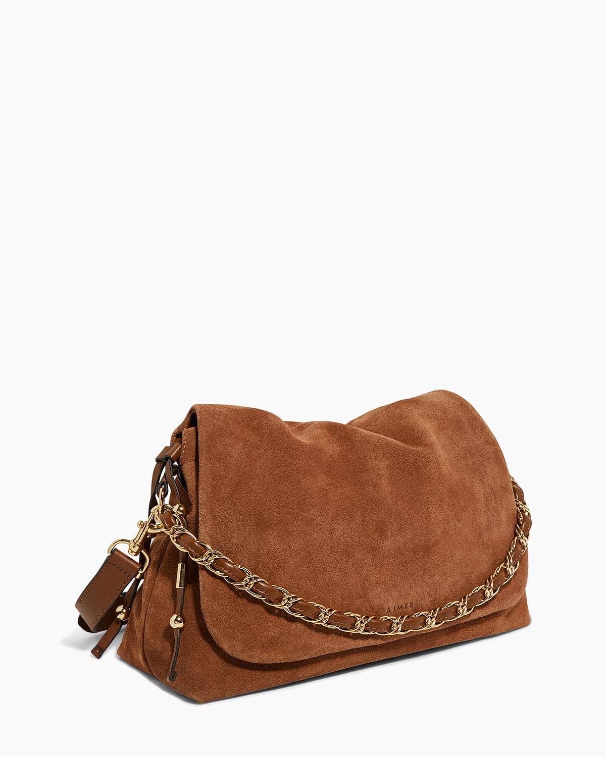 Lennon Convertible Crossbody Chestnut Suede