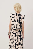 Turtleneck Sleeveless Blouse