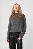 Oliver Mock Neck Sweater Granite
