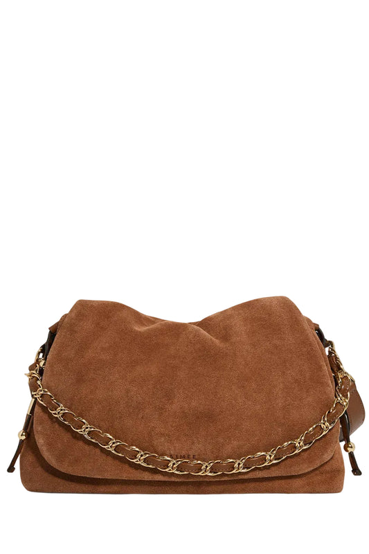 Lennon Convertible Crossbody Chestnut Suede