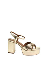 Tessa Platform Gold Heel