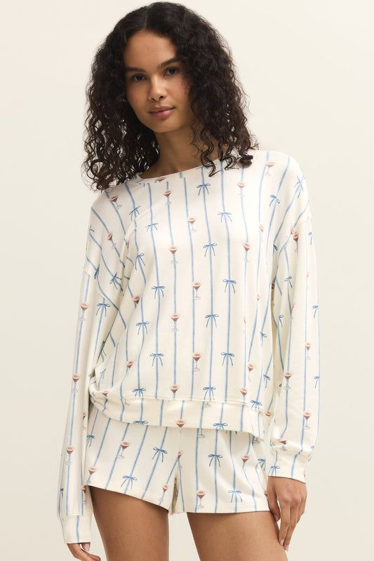 Cozy Espresso Marini Top