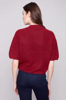 Balloon Elbow Sleeve Sweater