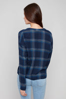 Plaid Gauze Blouse