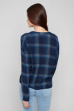 Plaid Gauze Blouse