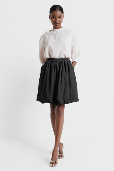Above Knee Bubble Skirt