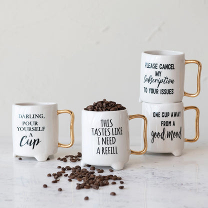 14 oz. Stoneware Mugs