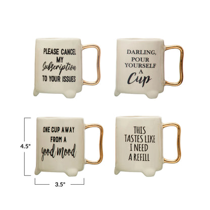 14 oz. Stoneware Mugs