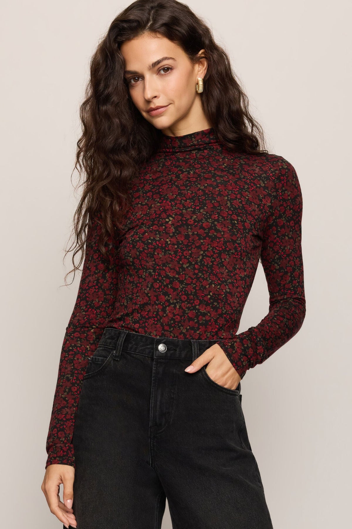 Lira Dani Ditsy Floral Top