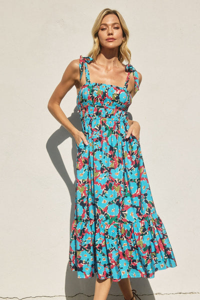 Fit And Flare Midi Dress