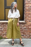 Fawn Skirt Poplin Fennel