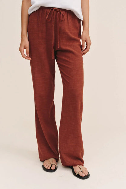 Fray Hem Beach Pant