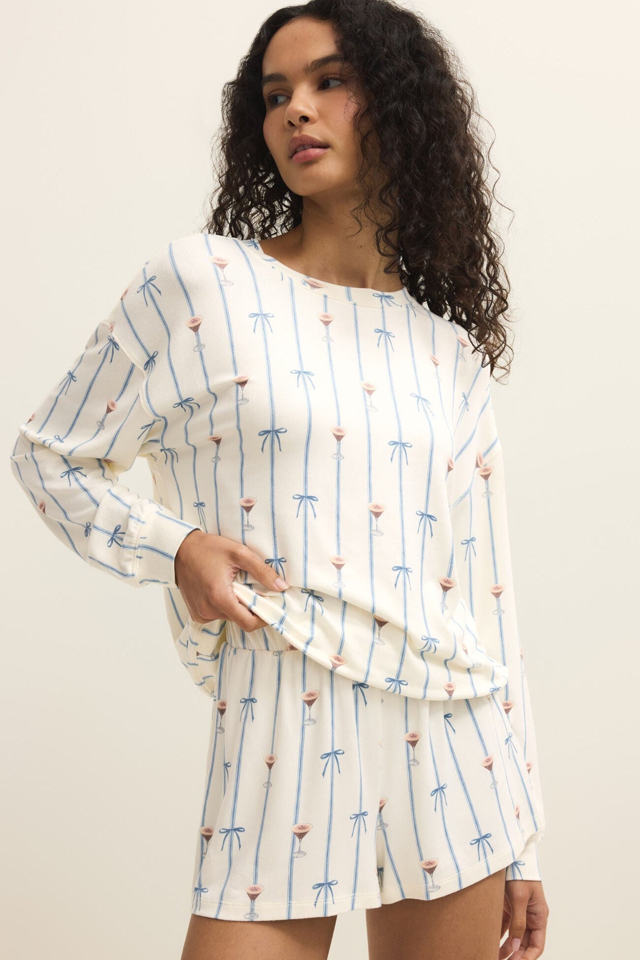 Cozy Espresso Marini Top