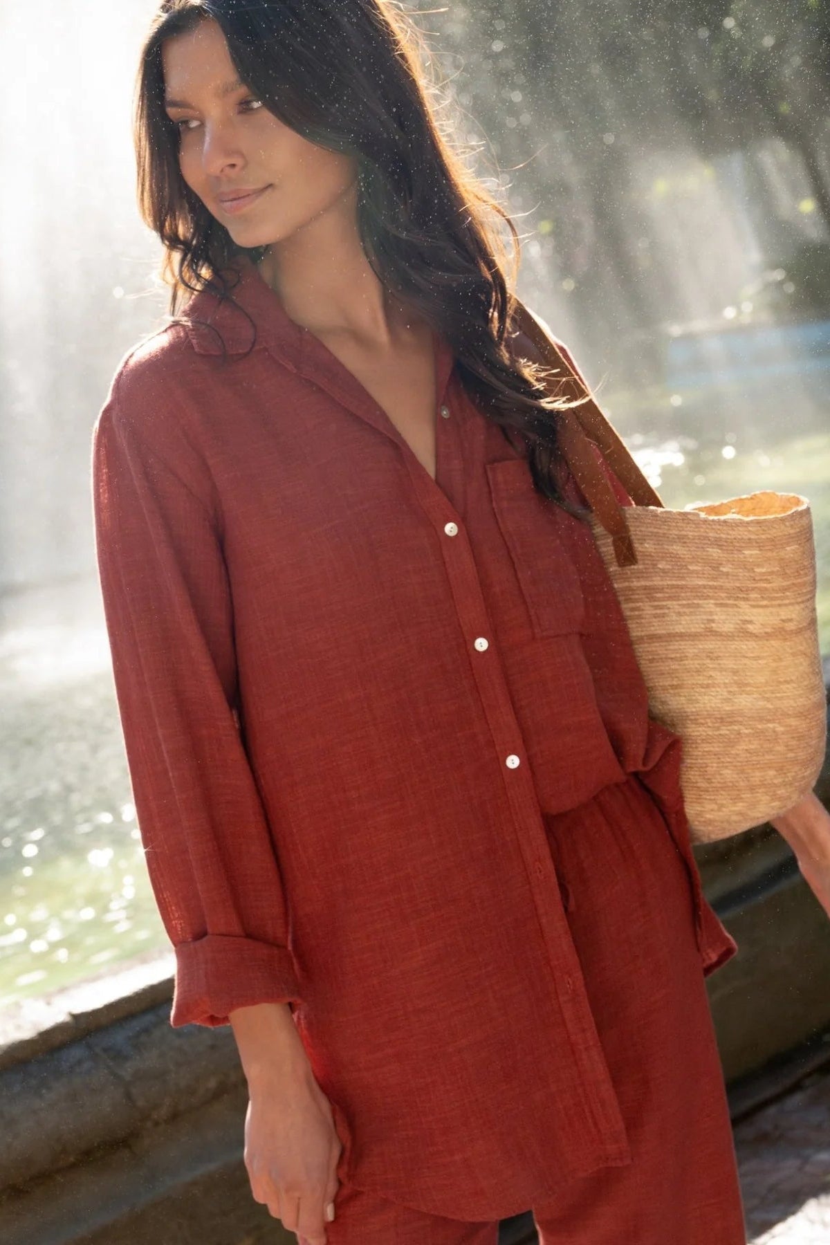 Button Down Tunic
