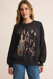 Celebrate Sunday Champagne Sweatshirt