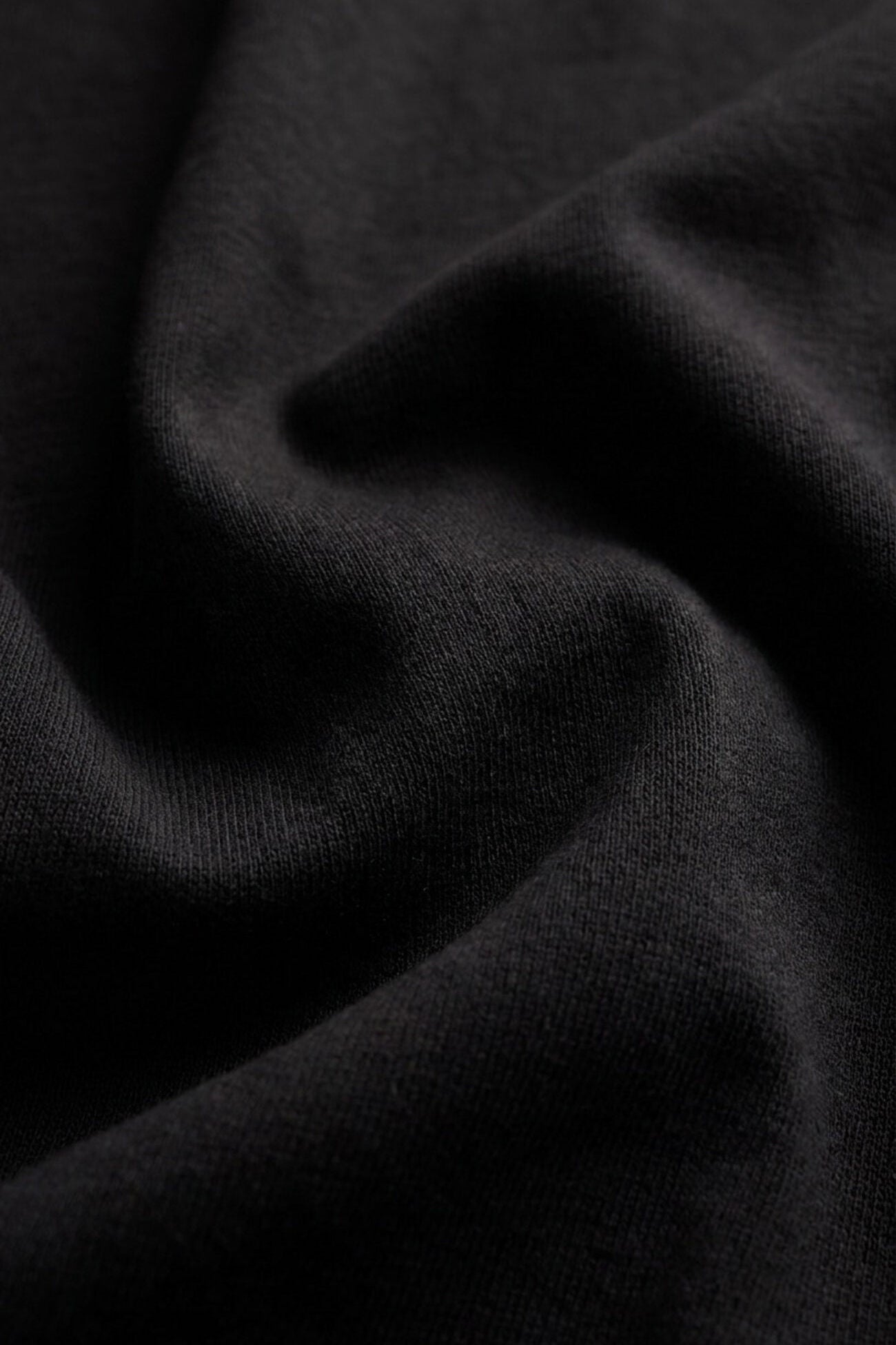 Junie Slub Tee Shirt Black