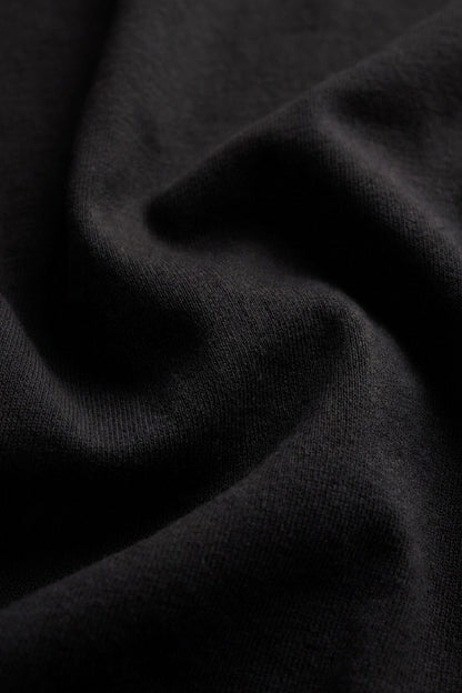 Junie Slub Tee Shirt Black