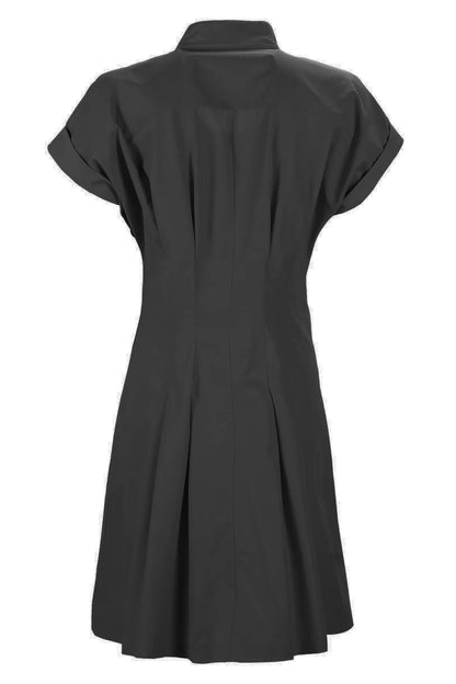 Rocky Tie Front Shirt Dress
