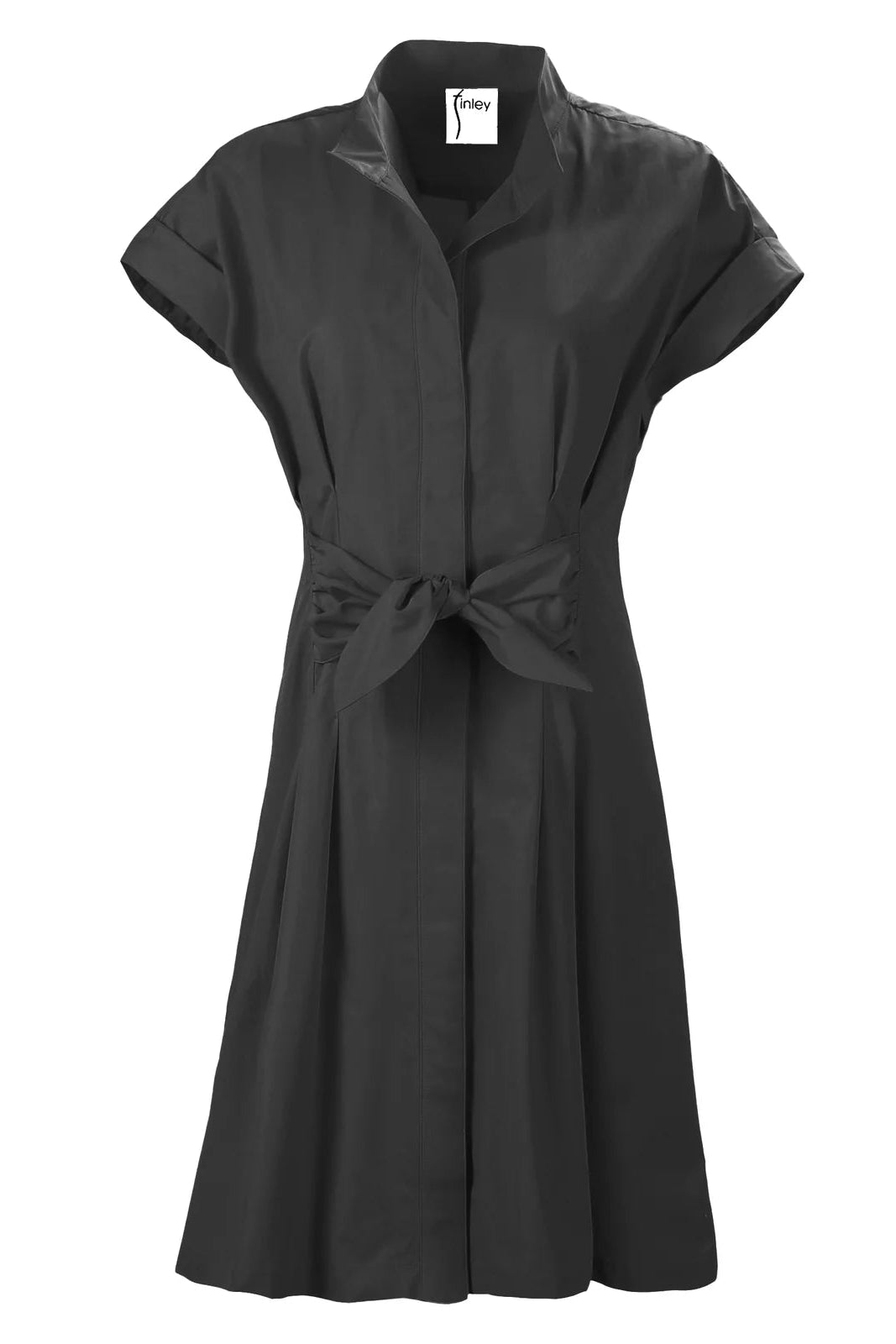 Rocky Tie Front Shirt Dress