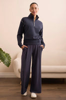 Wide Leg Pull On Pant