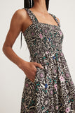 Selene Smocked Maxi Dress
