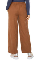 Wide Leg Trouser with Elastic Back