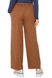 Wide Leg Trouser with Elastic Back
