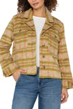 Boxy Cut Shacket in Plaid