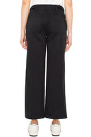 High Rise Cinch Waist Pant Onyx