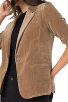 Fitted Blazer Harvest Khaki