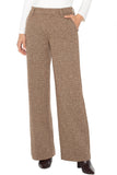 Kelsey Wide Leg Brown Herringbone