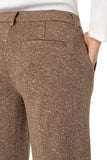 Kelsey Wide Leg Brown Herringbone