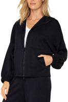 Zip Up Funnel Neck Jacket