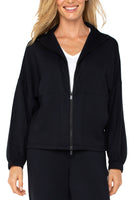 Zip Up Funnel Neck Jacket