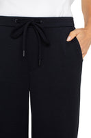 Pull On Crop Wide Leg Trouser