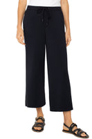 Pull On Crop Wide Leg Trouser