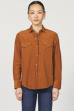 Corduroy Long Sleeve Button Up