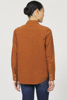 Corduroy Long Sleeve Button Up