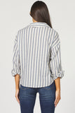 Adrianna Stripe Button Down
