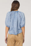 Costa Ladder Trim Poets Blouse