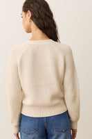 Robin Textured V-Neck Cardigan
