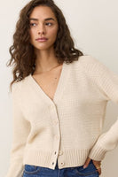 Robin Textured V-Neck Cardigan