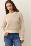 Robin Textured Crewneck Sweater