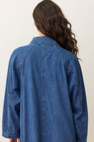 Hayes Denim Trench Coat