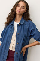 Hayes Denim Trench Coat