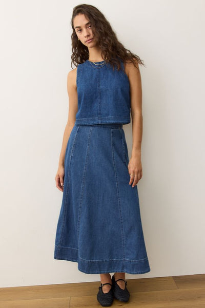 Quinn Denim Tank