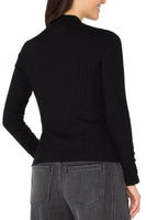 Long Sleeve Top with Button Detail