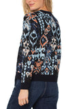 Crewneck Jacquard Sweater